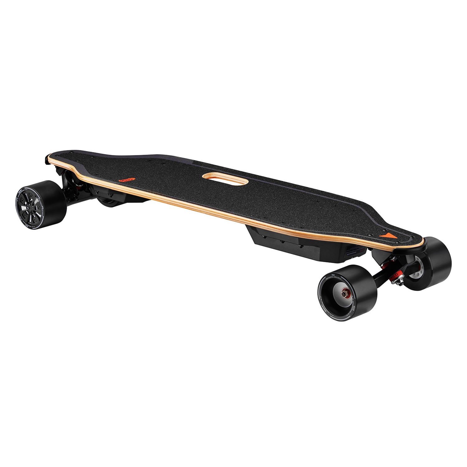 Sleek top view of Meepo V5 electric skateboard featuring premium construction and design.