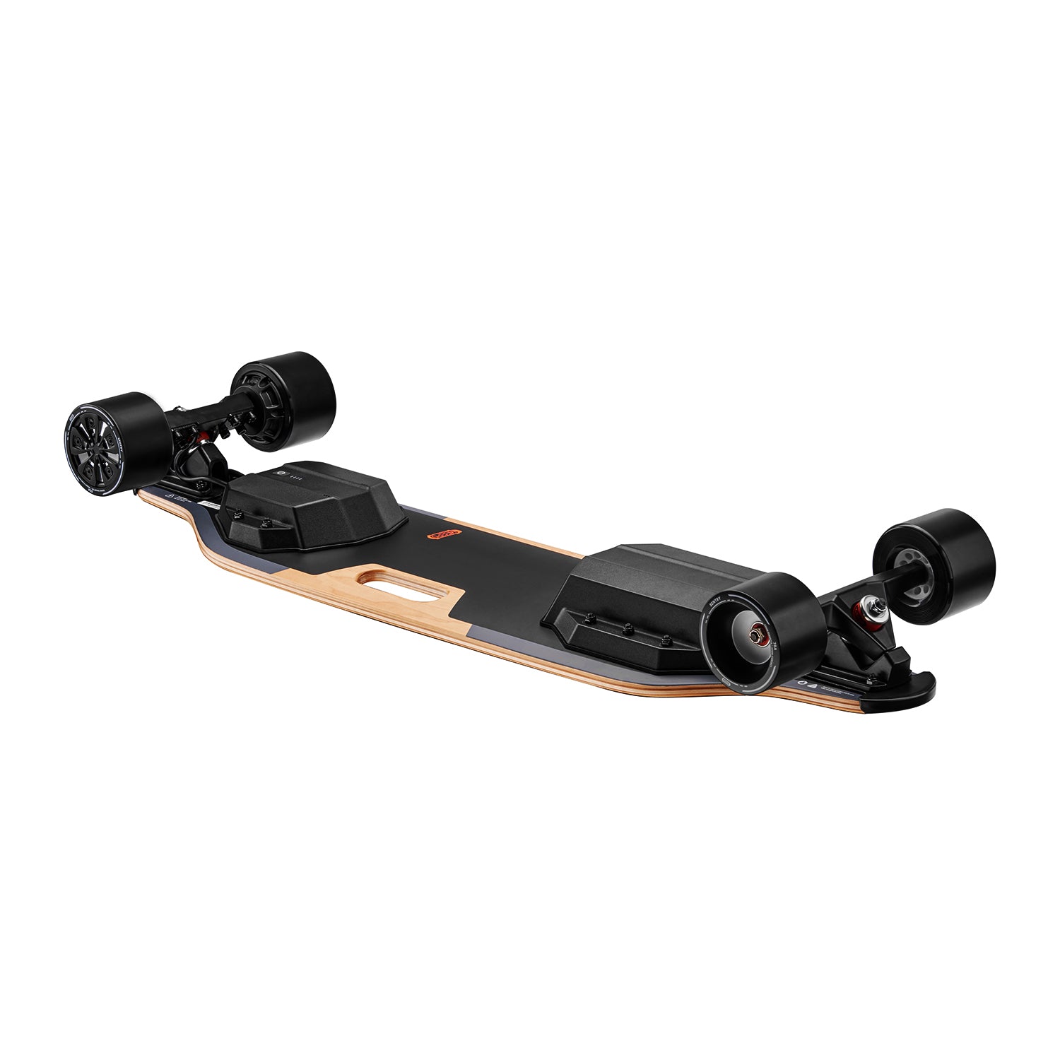 Meepo V5 electric skateboard showcasing underside with premium components.