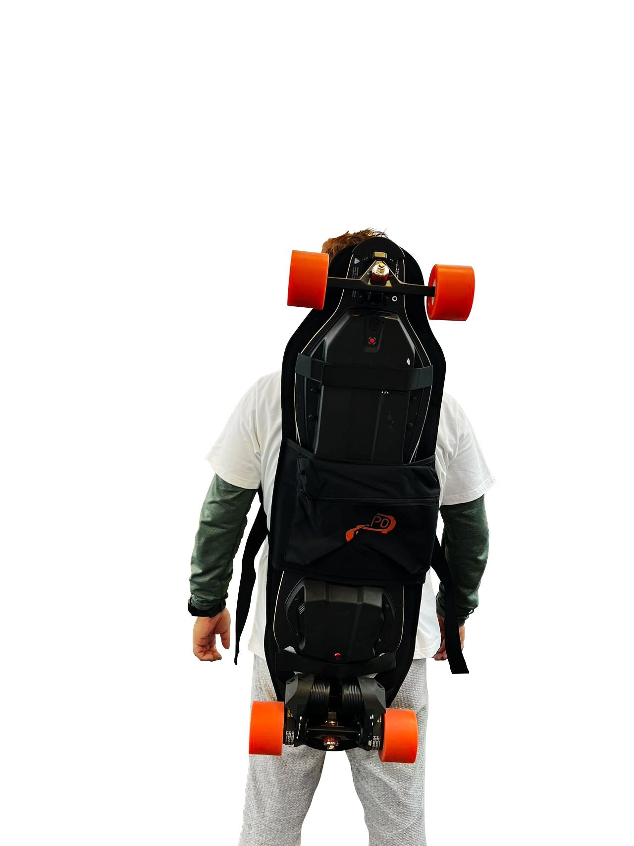 Durable Longboard Backpack Fits Meepo Voyager More